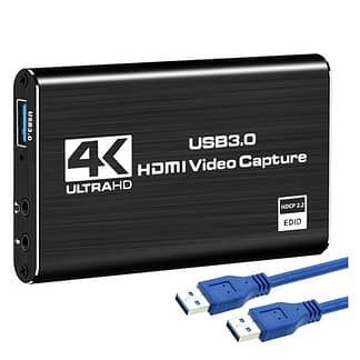 1080p 60fps HDMI Capture Card 4k passthrough